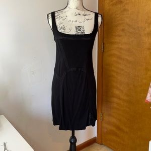Free People black eyelet dress